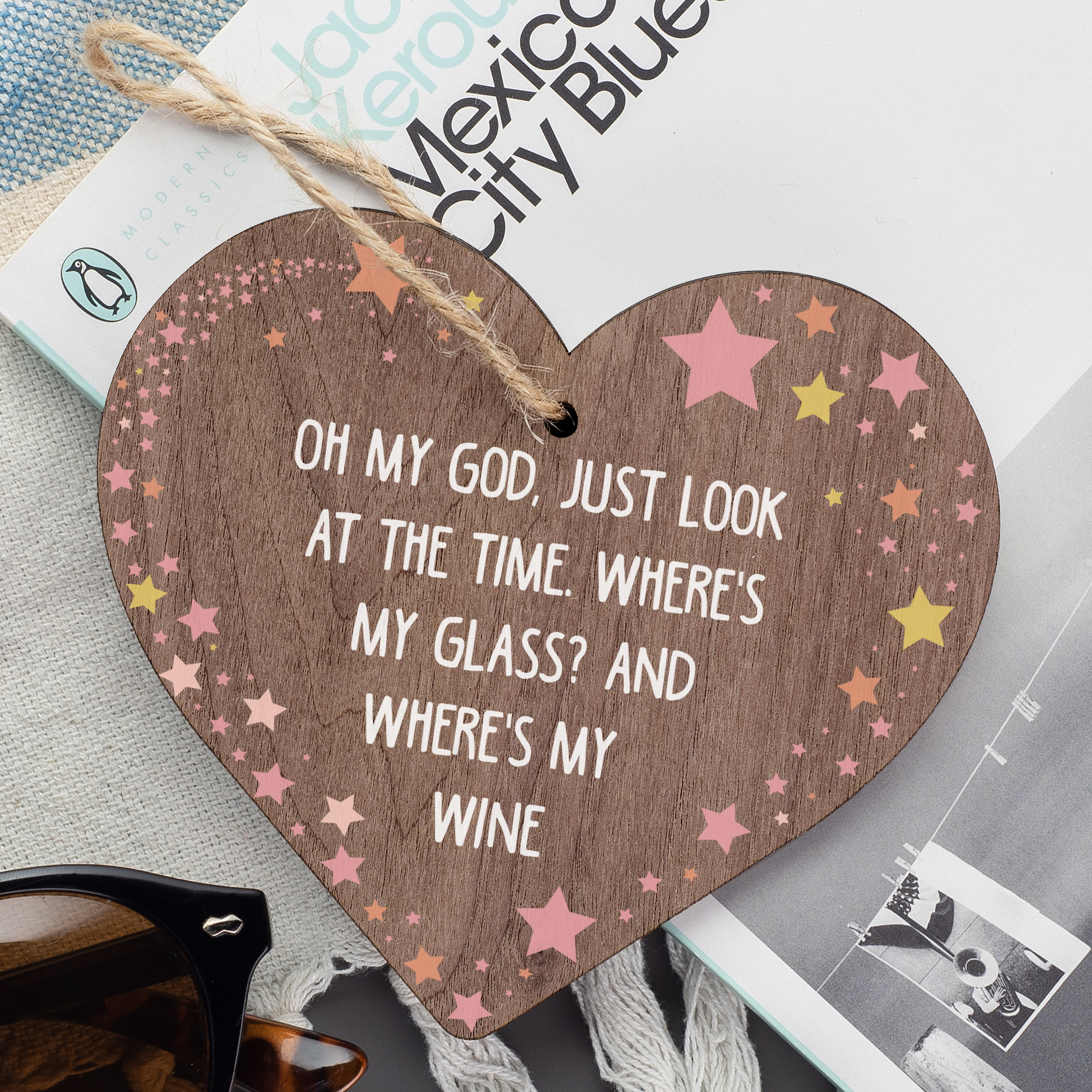 Where's My Wine Funny Alcohol Gift Home Bar Plaque Pub Friends Best Friend Signs - Picture 1 of 5